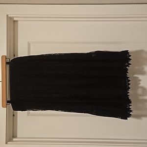 NWT Torrid Black Lace Midi Skirt